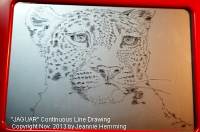 Jaguar, partially complete (smaller) 2013